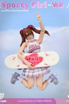 1/12 Scale Crazy Figure LT-005 Sport Girl YOYO Action Figure