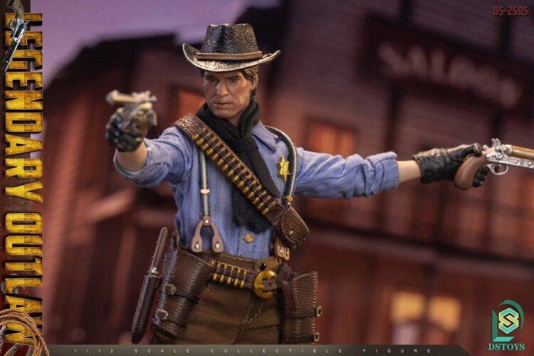 1/12 Scale DS Toys DS-2505 Red Dead Redemption Outlaw Standard Edition - Image 13