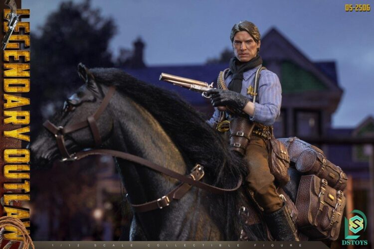 1/12 Scale DS Toys DS-2506 Red Dead Redemption Outlaw with Horse Deluxe Edition - Image 7