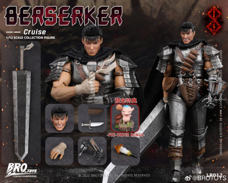 1/12 Scale GDTOYS X BROTOYS LR012 Berserker Cruise Collectibles Figure - Image 12