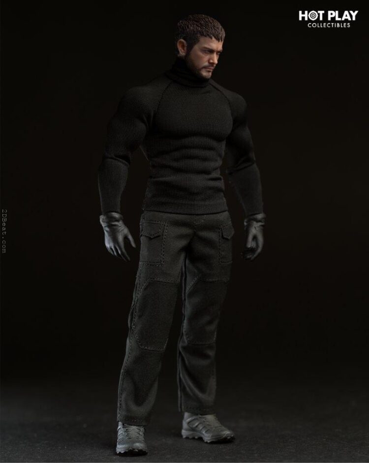 1/12 Scale Hot Play HP001 Chris Redfield Captain Wolf Hunter Standard Version - Image 7