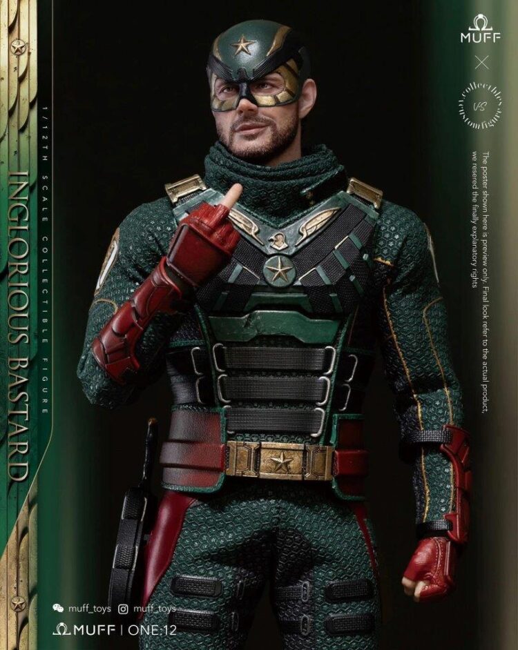 1/12 Scale MUFF MF08 Inglorious Bastard Action Figure