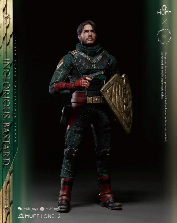 1/12 Scale MUFF MF08 Inglorious Bastard Action Figure - Image 3