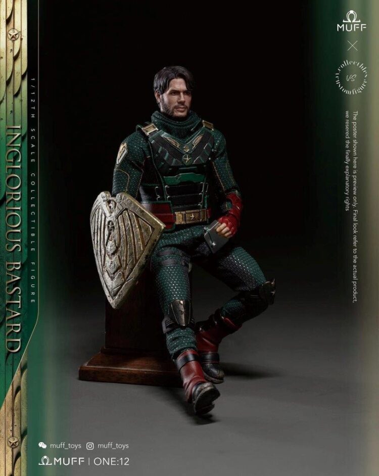 1/12 Scale MUFF MF08 Inglorious Bastard Action Figure - Image 11