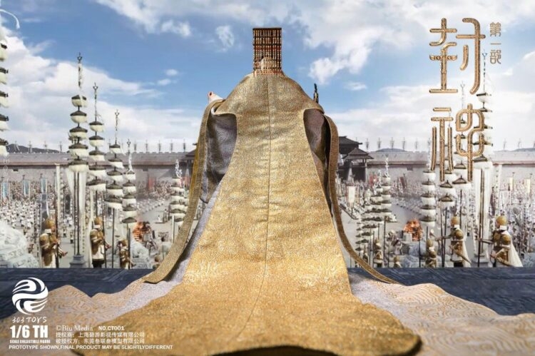 1/6 Scale 303Toys CT001 Creation of the Gods Yin Shou the King of Shang (Silk Coronation Attire) - Image 11