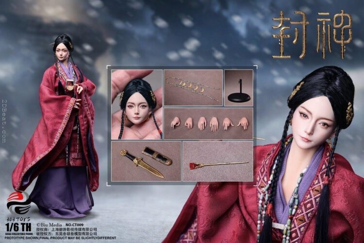 1/6 Scale 303Toys CT008 Da Ji Lady Su from Jizhou Edition - Creation of the Gods I: Kingdom of Storms - Image 11