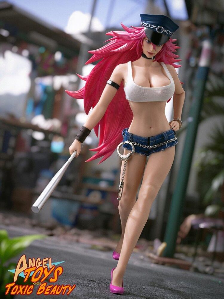 1/6 Scale Angel Toys  NO.001 Toxic Beauty Action Figure - Image 5