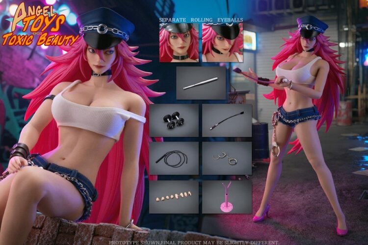 1/6 Scale Angel Toys  NO.001 Toxic Beauty Action Figure - Image 16