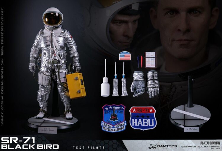 1/6 Scale DAM Toys 78109 SR-71 BLACK BIRD TEST PILOT Action Figure - Image 18