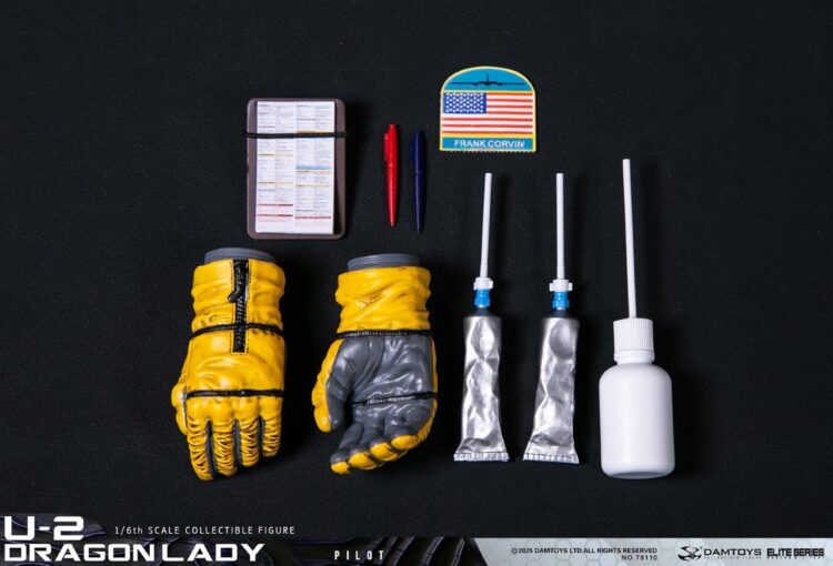 1/6 Scale DAM Toys 78110 U-2 DRAGON LADY PILOT Action Figure - Image 17