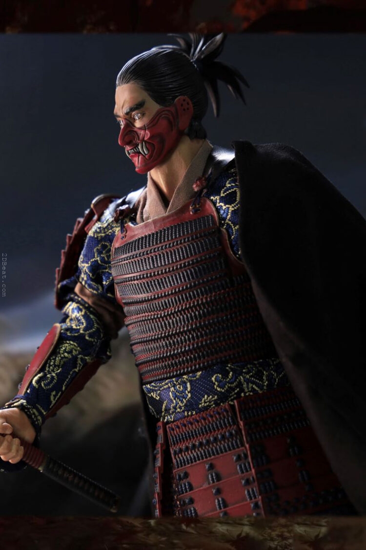 1/6 Scale Ed Star ESS-005 Twelve Ghost Samurai Thunder Boxed Figure - Image 3