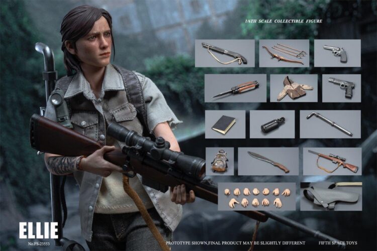 1/6 Scale Fifth Space Toys 23553 Ellie Classic Regular Edition Boxed Figure - Image 9
