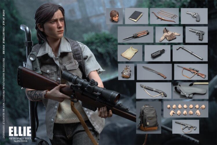 1/6 Scale Fifth Space Toys 23553S Ellie Classic Deluxe Edition Boxed Figure - Image 8