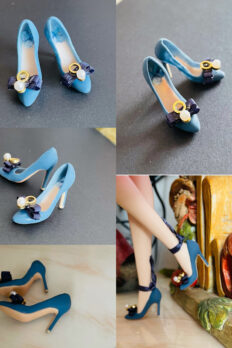 1/6 Scale High Heels for Action Figures & Duer Dolls, Custom-Made for 12" action figure