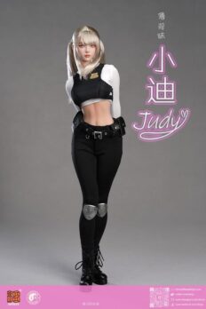 1/6 Scale i8TOYS C010B Judy White Police Uniform Collectibles Costume Set Pack