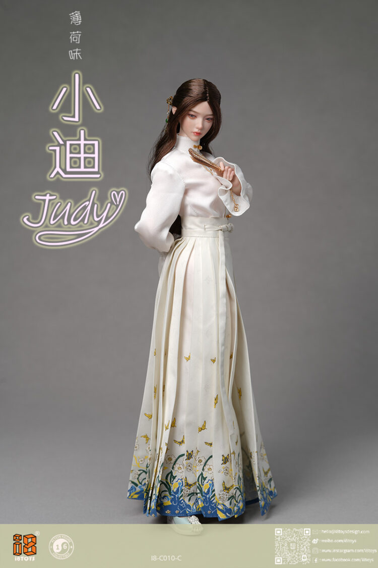 1/6 Scale i8TOYS C010C Judy White Mamian Uniform Collectibles Costume Set Pack - Image 9