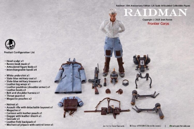 1/6 Scale Iron Forest Raidman 10th Anniversary Edition Action Figure - Image 20