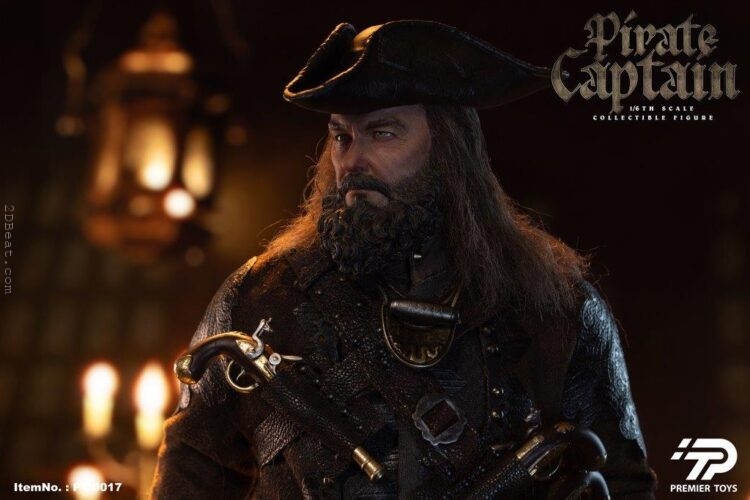 1/6 Scale Premier Toys PT-0017 Pirate Captain Collectible Figure - Image 10