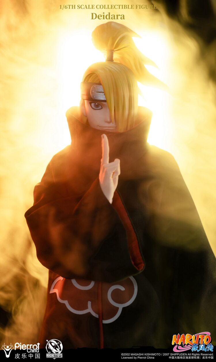1/6 Scale Rocket Toys ROC-008 Naruto Shippuden Deidara Figure - Image 13