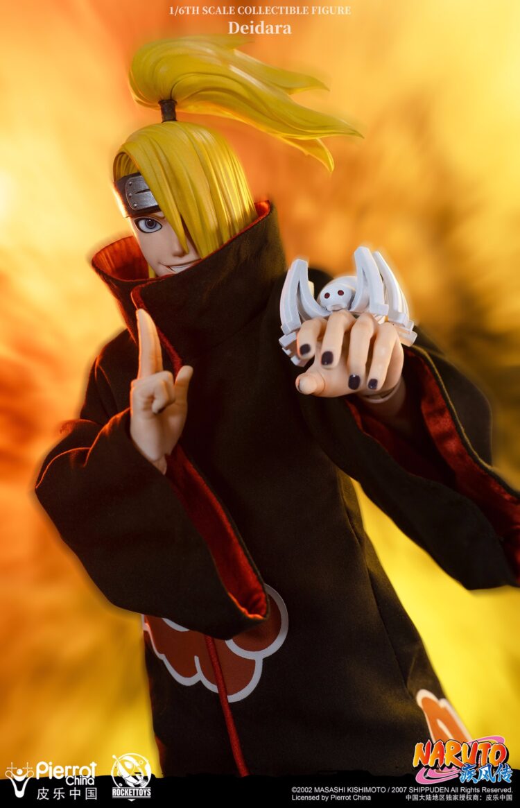1/6 Scale Rocket Toys ROC-008 Naruto Shippuden Deidara Figure - Image 10