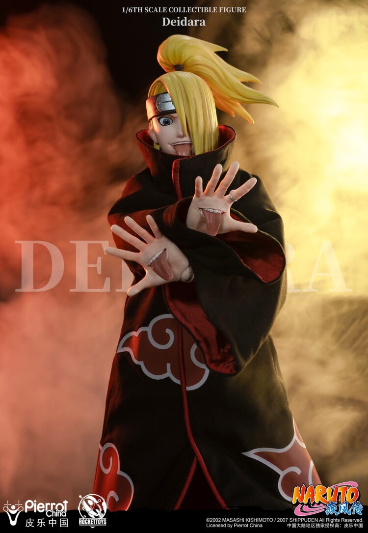 1/6 Scale Rocket Toys ROC-008 Naruto Shippuden Deidara Figure - Image 9
