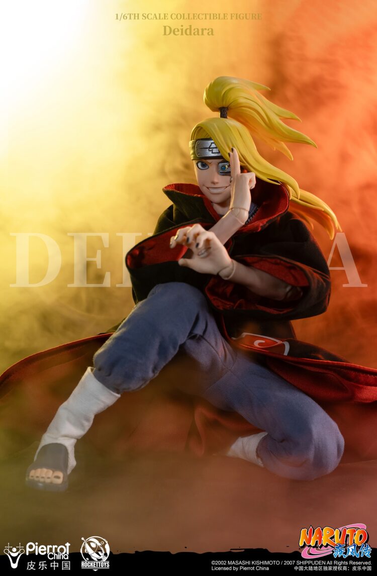 1/6 Scale Rocket Toys ROC-008 Naruto Shippuden Deidara Figure - Image 6