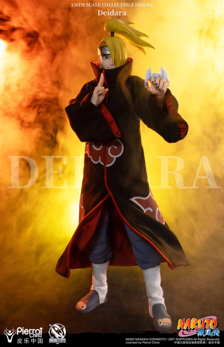 1/6 Scale Rocket Toys ROC-008 Naruto Shippuden Deidara Figure - Image 4