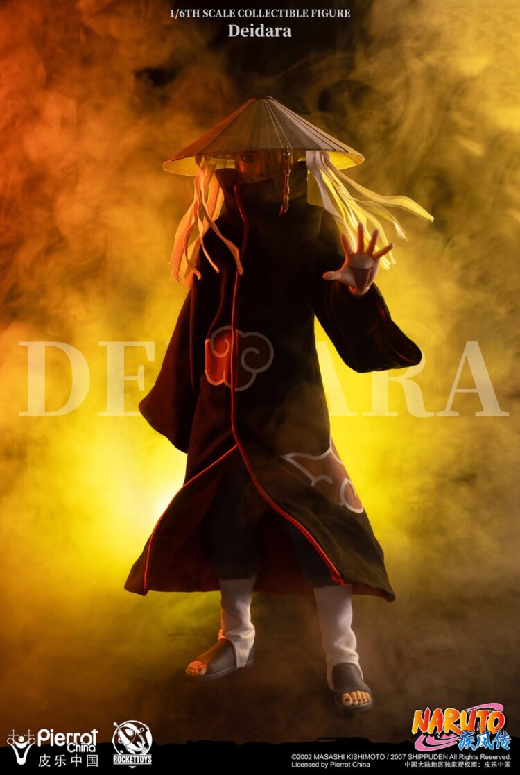 1/6 Scale Rocket Toys ROC-008 Naruto Shippuden Deidara Figure - Image 3