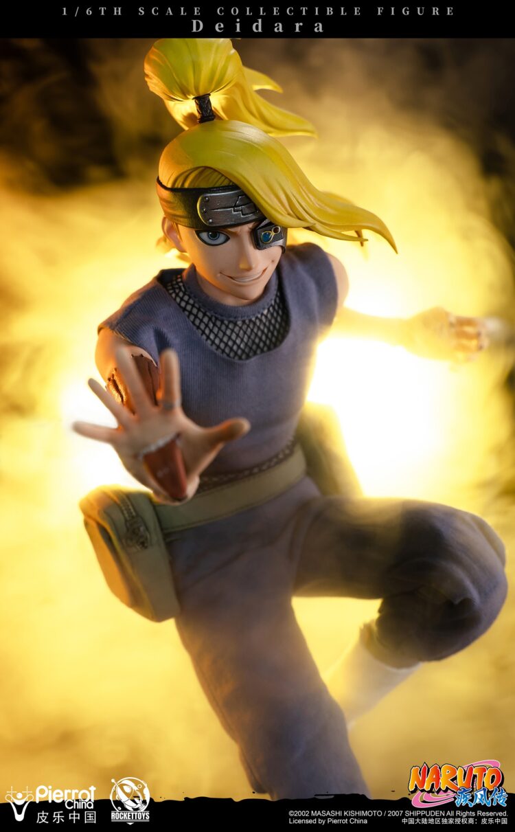 1/6 Scale Rocket Toys ROC-008 Naruto Shippuden Deidara Figure - Image 17