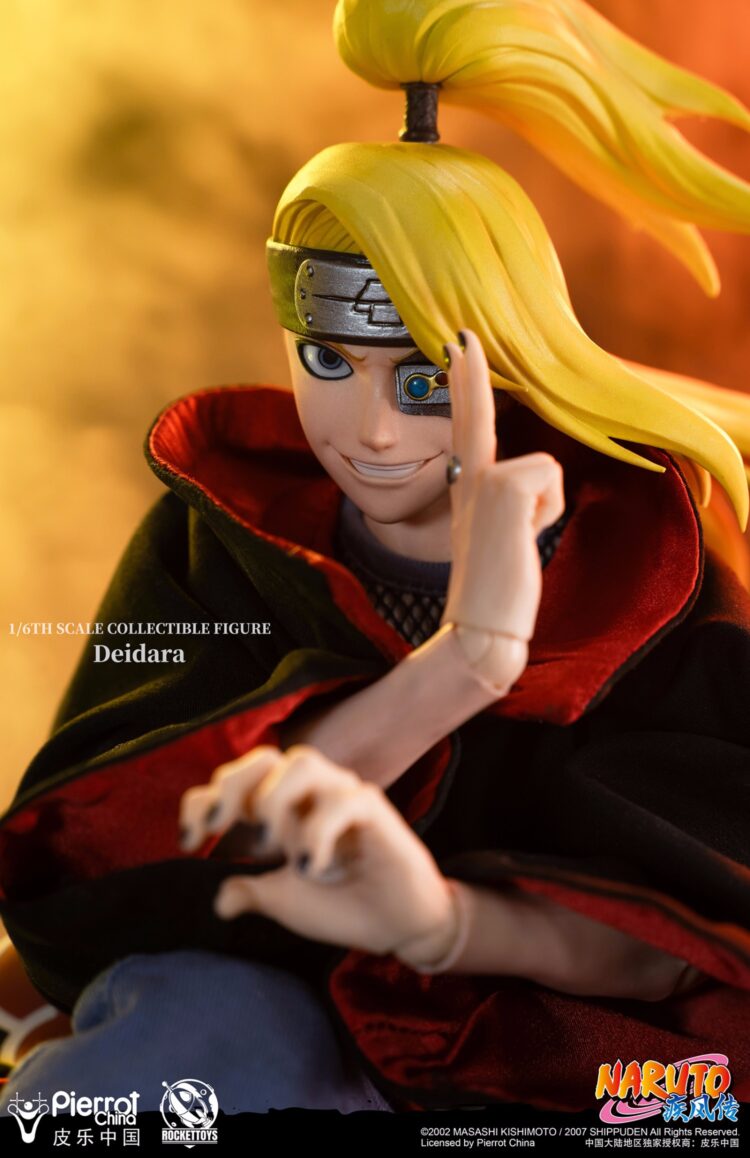 1/6 Scale Rocket Toys ROC-008 Naruto Shippuden Deidara Figure - Image 16