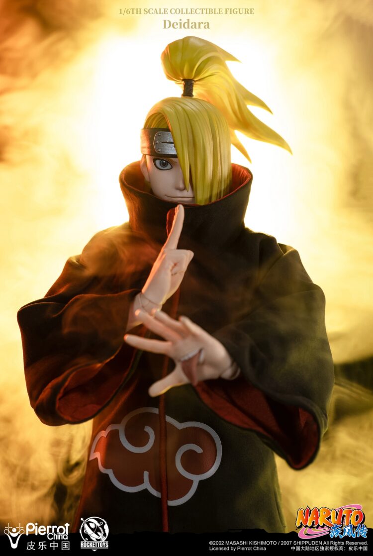 ROCKET TOYS ROC-008デイダラ DEIDARA1/6特典付ナルト RocketToys 1/6 『NARUTO -ナルト-』 デイダラ 初回予約特典付