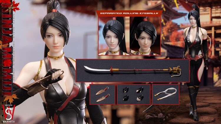 1/6 Scale SW Toys FS076 Ninja Momiji Collectibles Figure - Image 11