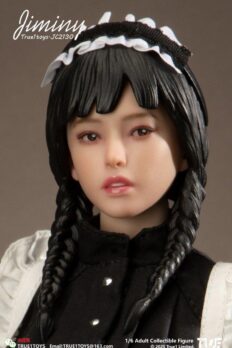 1/6 Scale True1Toys JC2130 Maid Jiminy Plastic Hair Version Figure