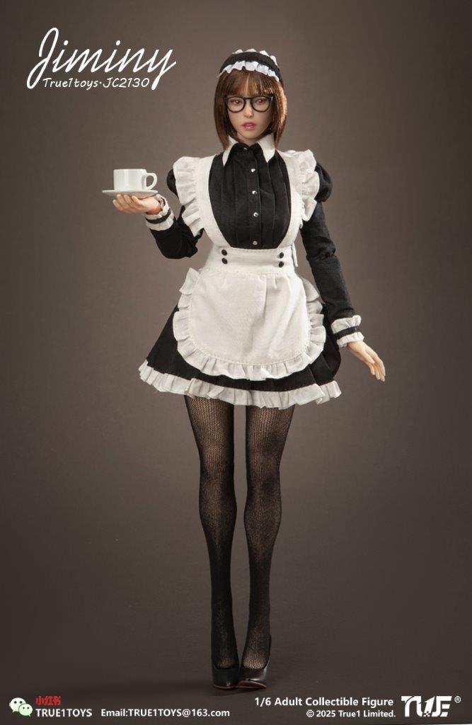 1/6 Scale True1Toys JC2130 Maid Jiminy Rooted Hair Version Figure - Image 4