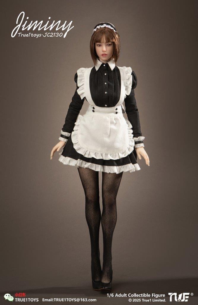 1/6 Scale True1Toys JC2130 Maid Jiminy Rooted Hair Version Figure - Image 5