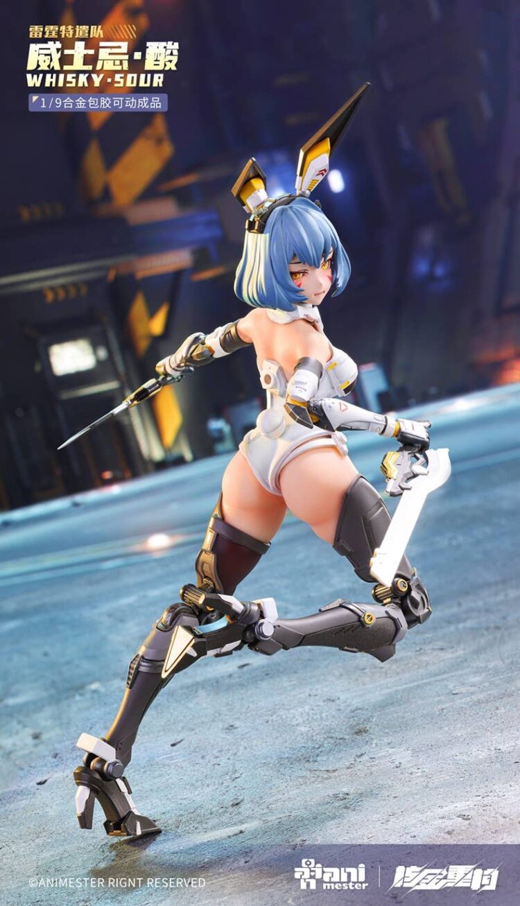 1/9 Scale AniMester Whisky Sour - Thunderbolt Squad action figure - Image 9