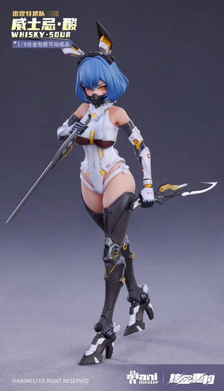 1/9 Scale AniMester Whisky Sour - Thunderbolt Squad action figure - Image 3