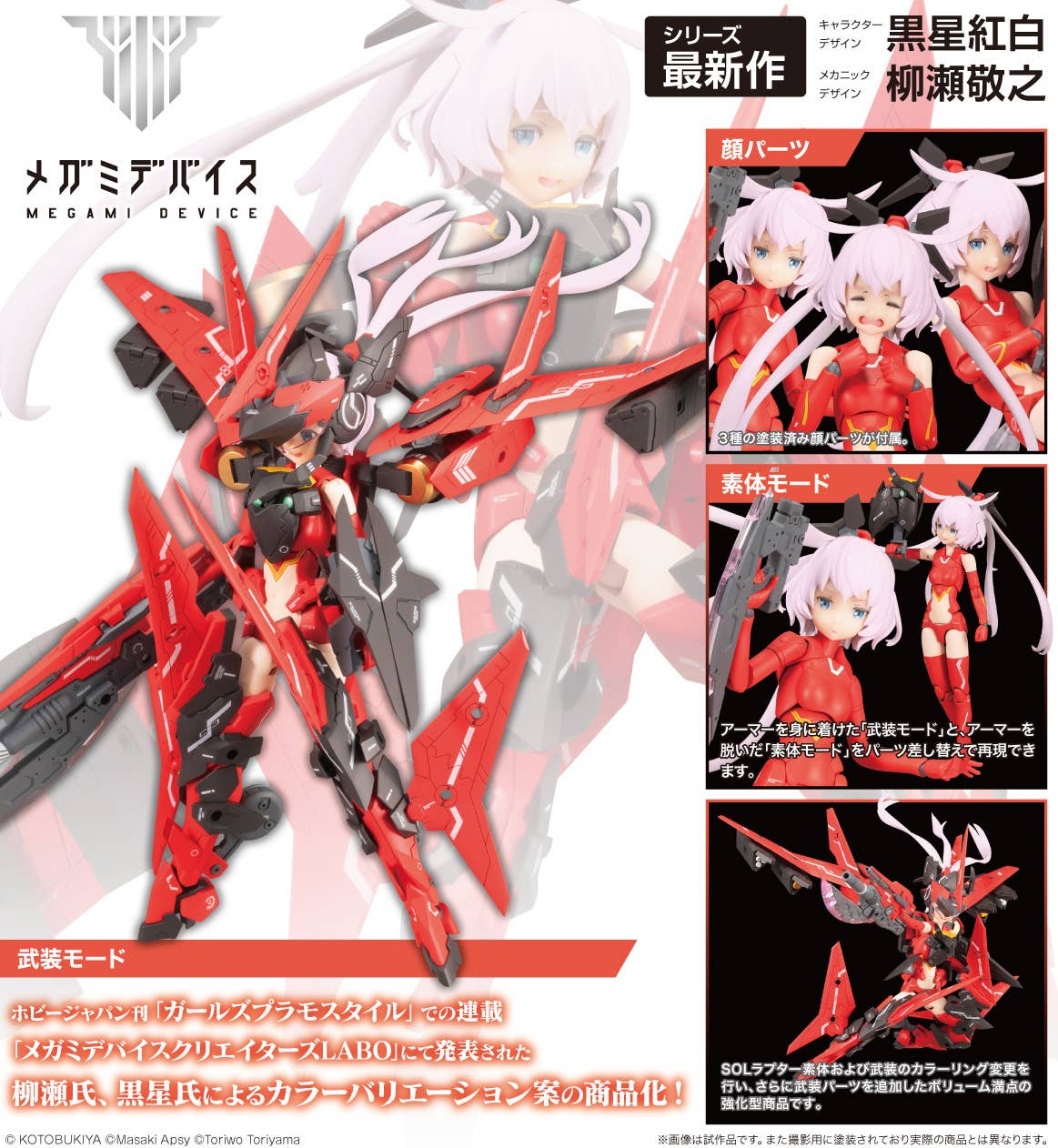 Kotobukiya KP778  Megami Device SOL Raptor Beast Mode - Image 18