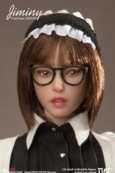 1/6 Scale True1Toys JC2130 Maid Jiminy Rooted Hair Version Figure