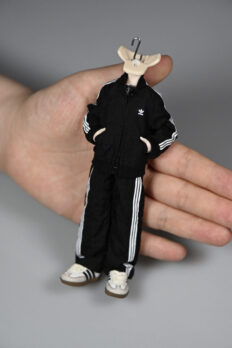 1/12 Scale Athletic Woven Top and Pants for Mini BJD Dolls, figures