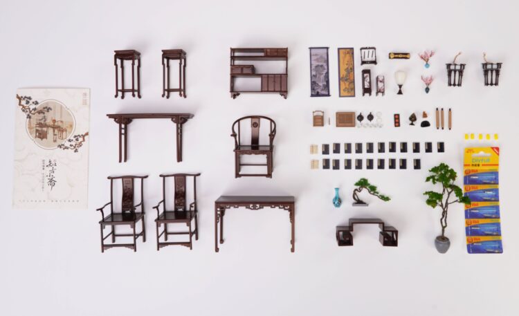 1/12 Scale Chikoshousai Chinese Style Dollhouse - Image 7