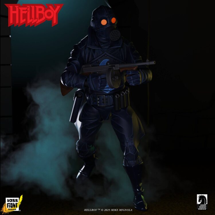 1/12 Scale Hellboy Lobster Johnson (The Iron Prometheus) Action Figure - Image 8