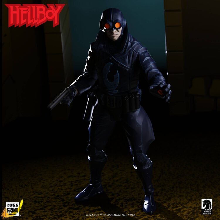 1/12 Scale Hellboy Lobster Johnson (The Iron Prometheus) Action Figure - Image 7