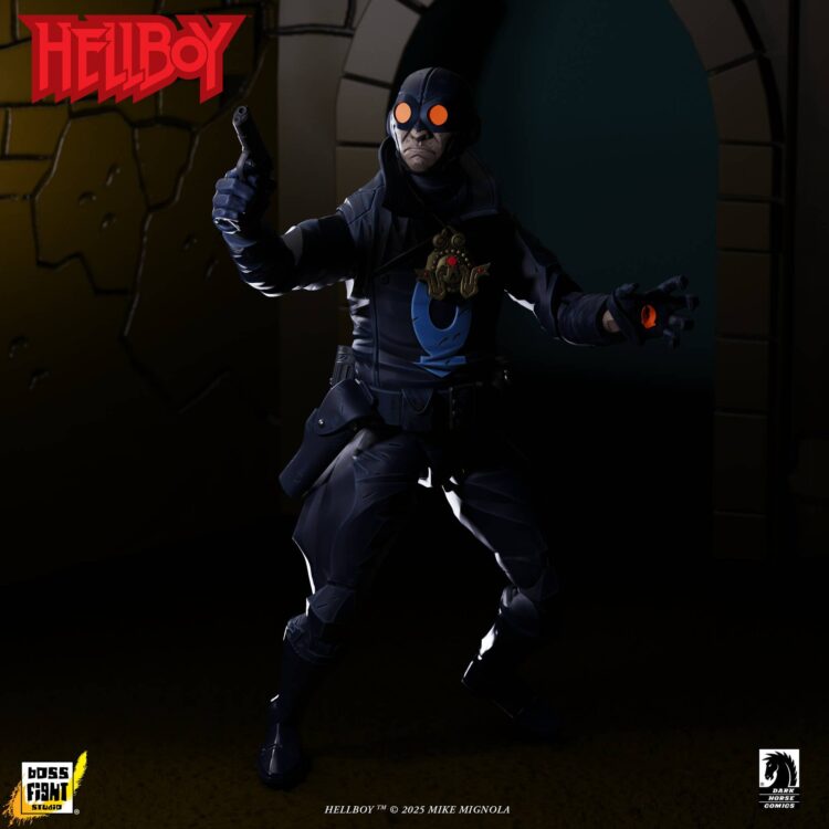 1/12 Scale Hellboy Lobster Johnson (The Iron Prometheus) Action Figure - Image 6