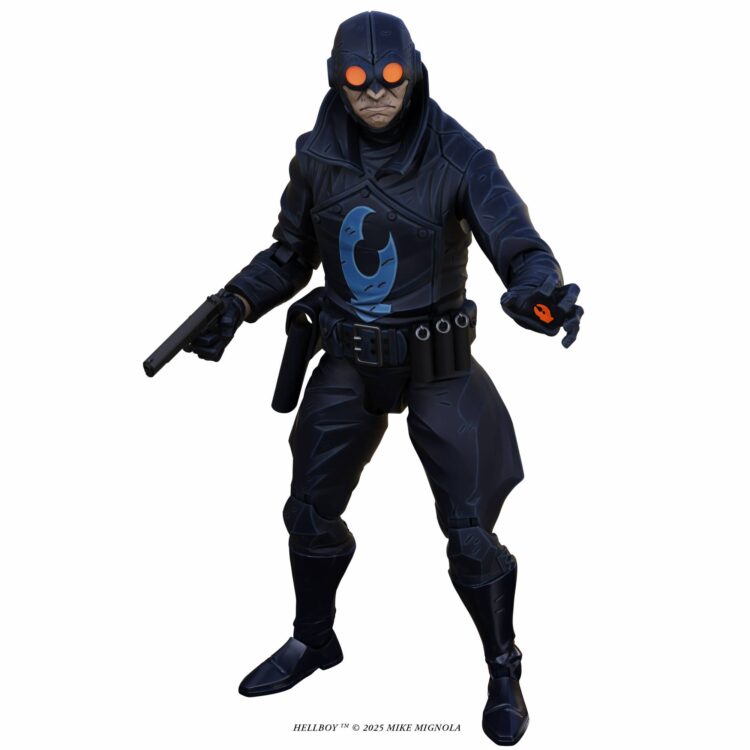 1/12 Scale Hellboy Lobster Johnson (The Iron Prometheus) Action Figure - Image 3