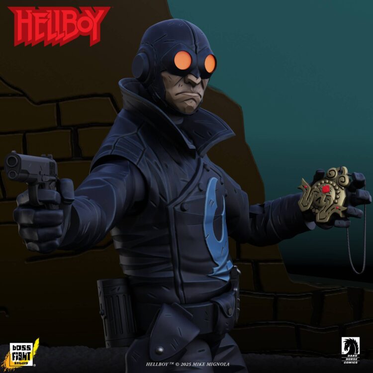 1/12 Scale Hellboy Lobster Johnson (The Iron Prometheus) Action Figure - Image 9