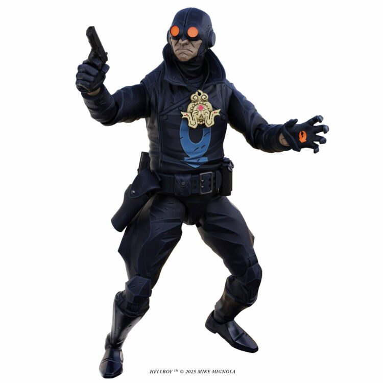 1/12 Scale Hellboy Lobster Johnson (The Iron Prometheus) Action Figure
