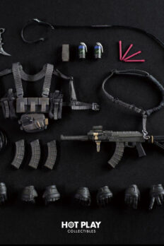 1/12 Scale Hot Play HP001A Captain Wolf Hunter Accessories