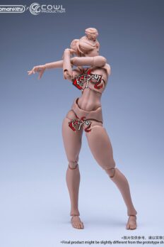 1/12 Scale Romankey x COWL Super Movable Female Body - Tanned Skin (Reissue)