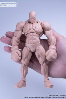 1/12 Scale Romankey x COWL UMS003 Action Figure Male Body Big Guy White